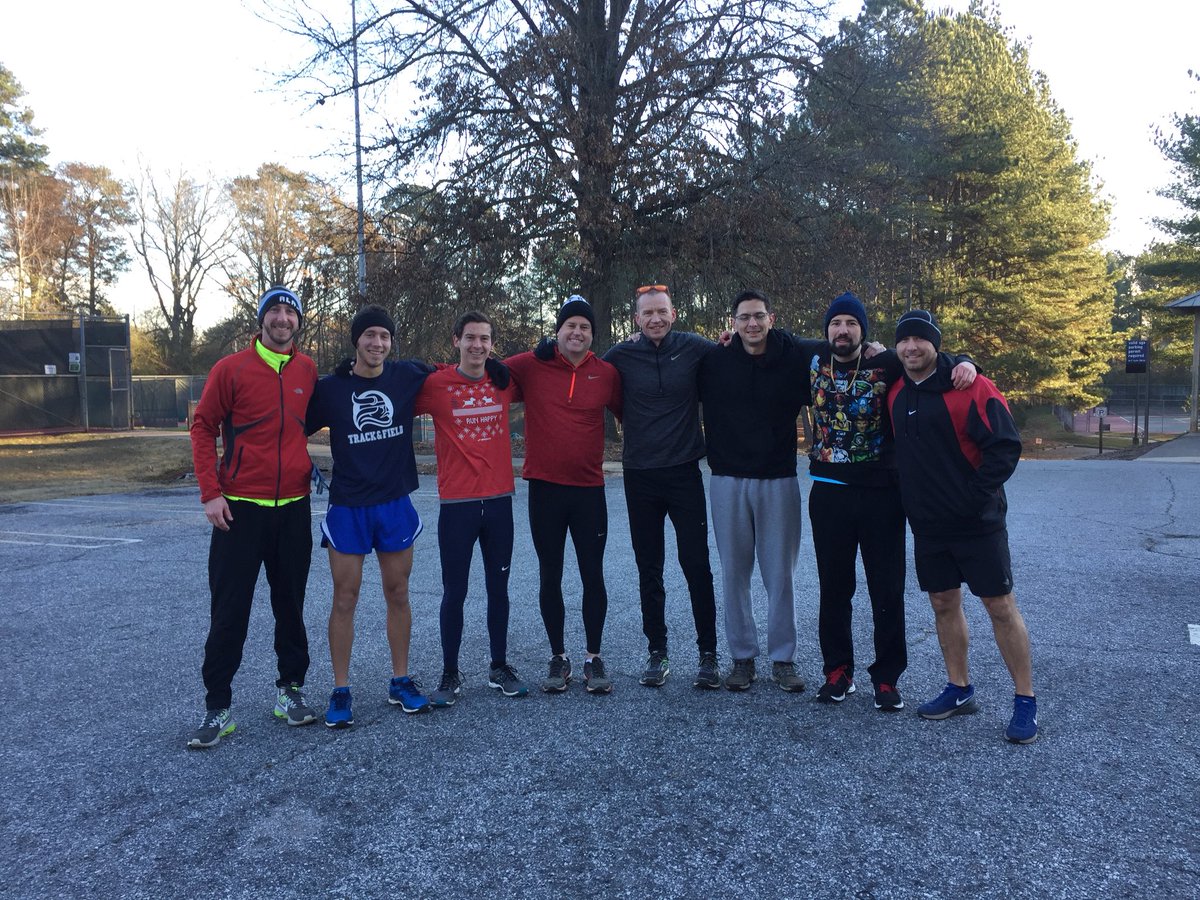 brianbrodrick's tweet photo. Great reunion run with the @OC_crosscountry alumni this morning. 5 @OfficialGHSA state champions and five past and present @BerryVikings in attendance today. #tradition #ocparty https://t.co/eJbXyAV51W