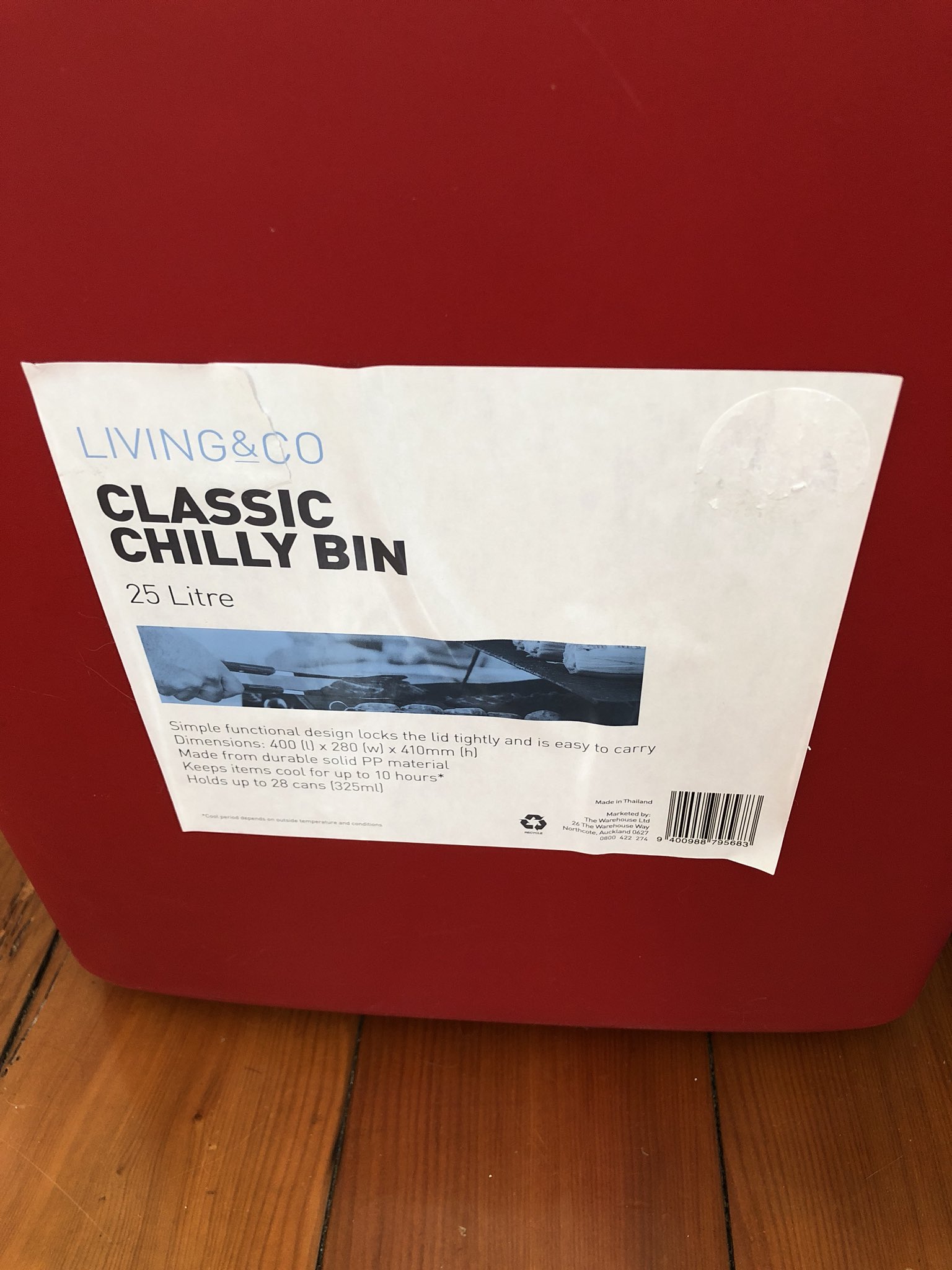 the warehouse chilly bin