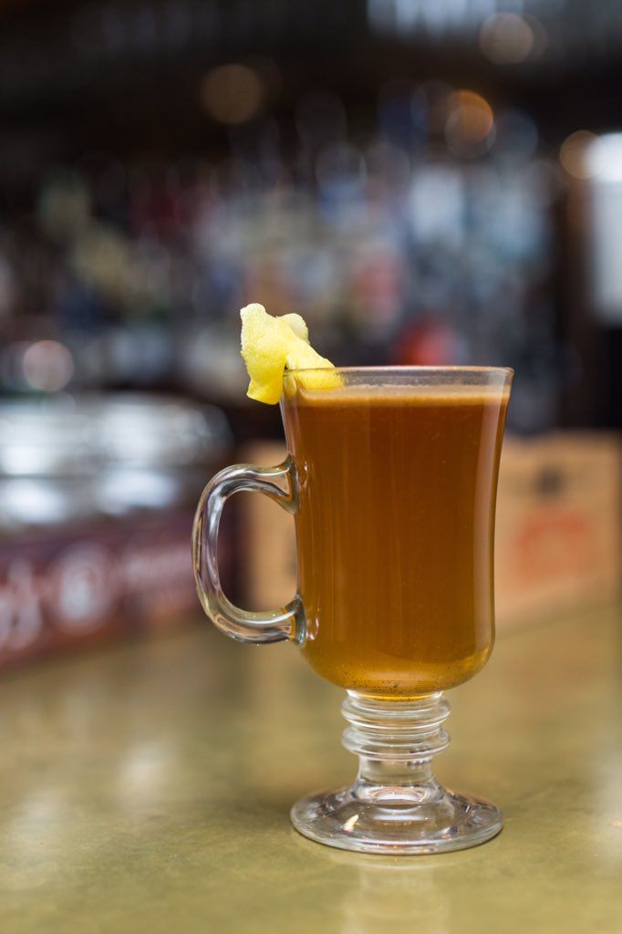 It’s a great week to warm up with our hot toddies, made with bourbon, fresh squeezed lemon juice, honey and a splash of earl grey. 🥃🍯 #hottoddy #drink #whiskey #austin {📷: <a href="/NicolaiMcCrary/">Nicolai McCrary</a> }