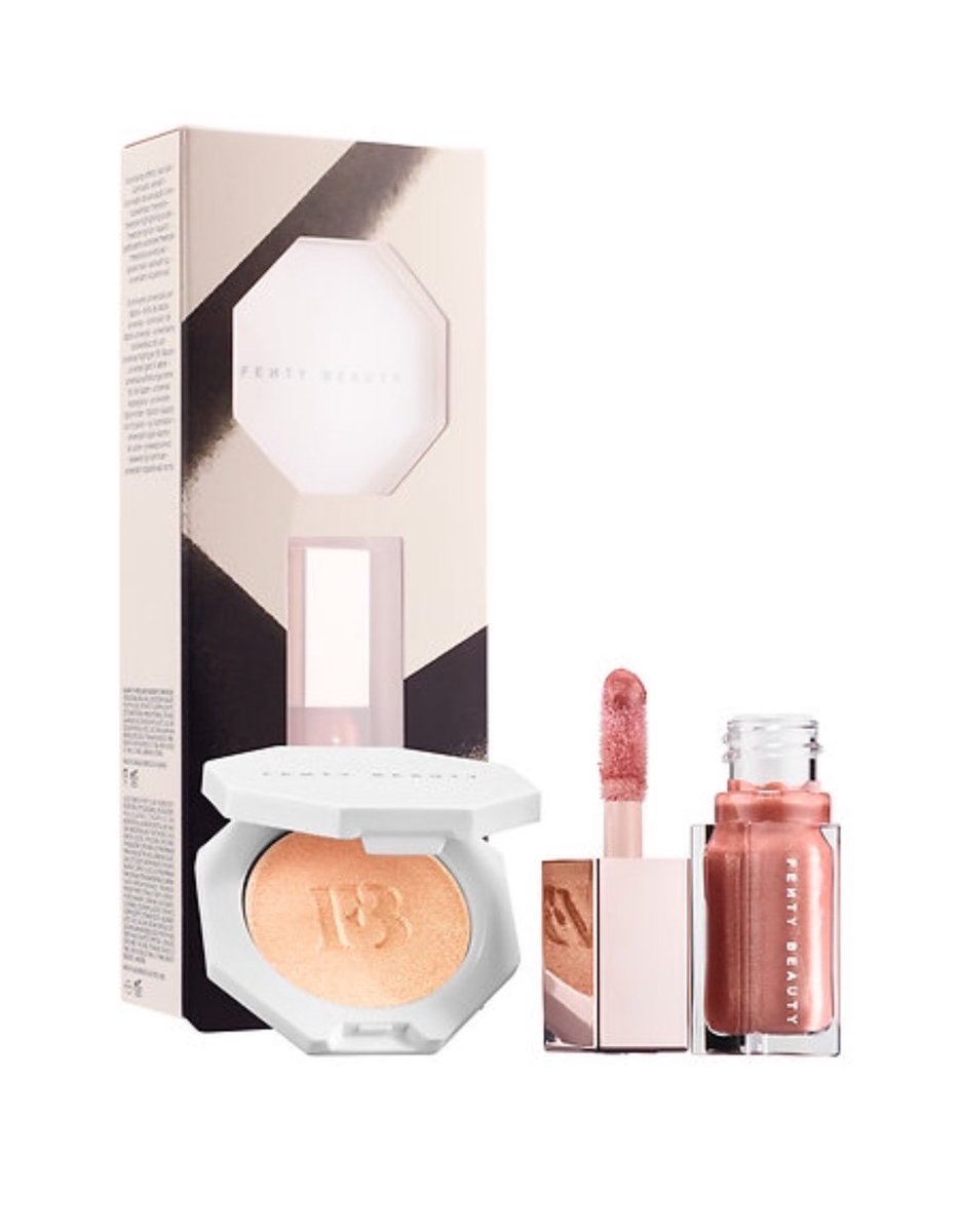 glowkit's tweet photo. RT TO WIN: Fenty Beauty mini set, must be following me https://t.co/99oOhTUluV