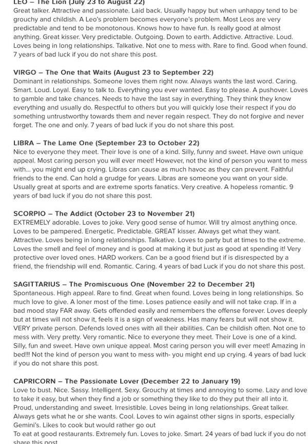 Apparently I’m a Libra😂🙃