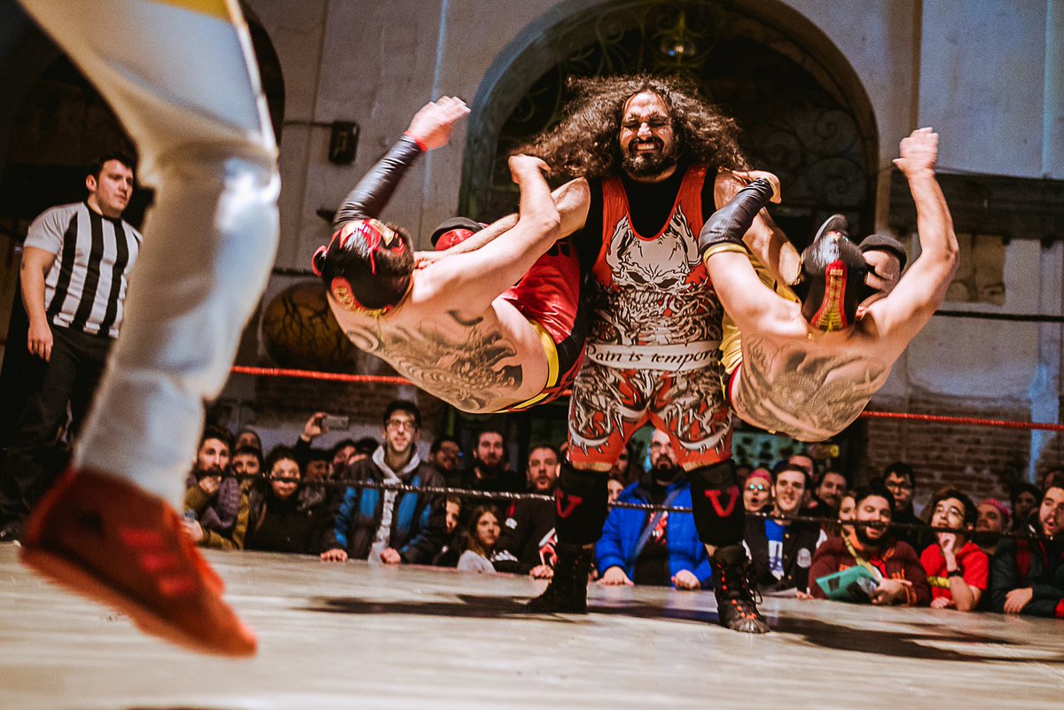 BlackavalonSpn's tweet photo. Some pictures of my participation in the Gaunlet match at @La_tripleW last show #TagAttack thanks to WPS Wrestling Photo Show~~
Give us a shot in https://t.co/D4XkVKr4Nh
3/3 https://t.co/puHSVG7TOq