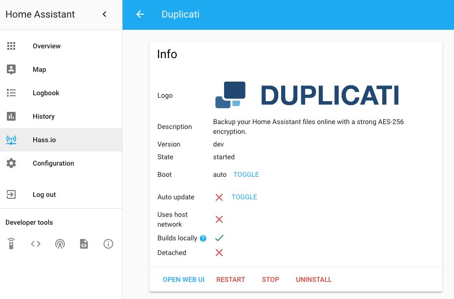 Frenck's tweet image. What is your New Year’s resolution for your @home_assistant setup? 🎆

Mine is backups!

#duplicati #addon #sneak #preview