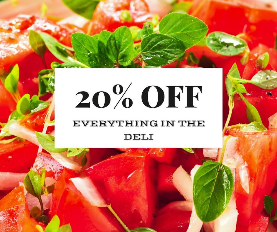 UmamiDeli's tweet photo. We’re making room for exciting new Deli stock. Pick up any item on the shelves and enjoy 20% off. This week only! #wantage #sale #bargains #foodies #gifts https://t.co/OyRVAmhYra