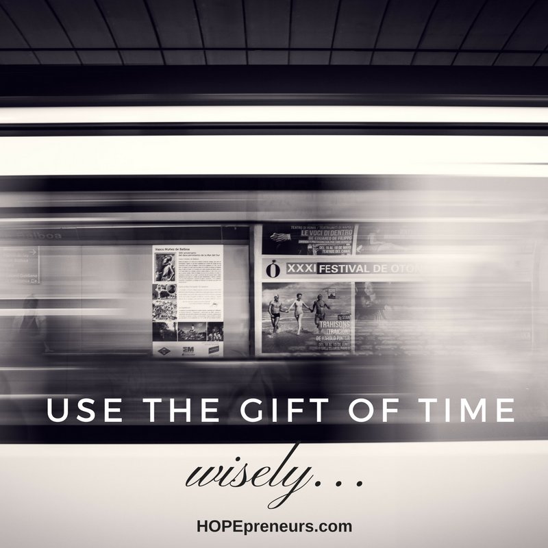 Using this Week Wisely hopepreneurs.com/2017/12/26/usi…