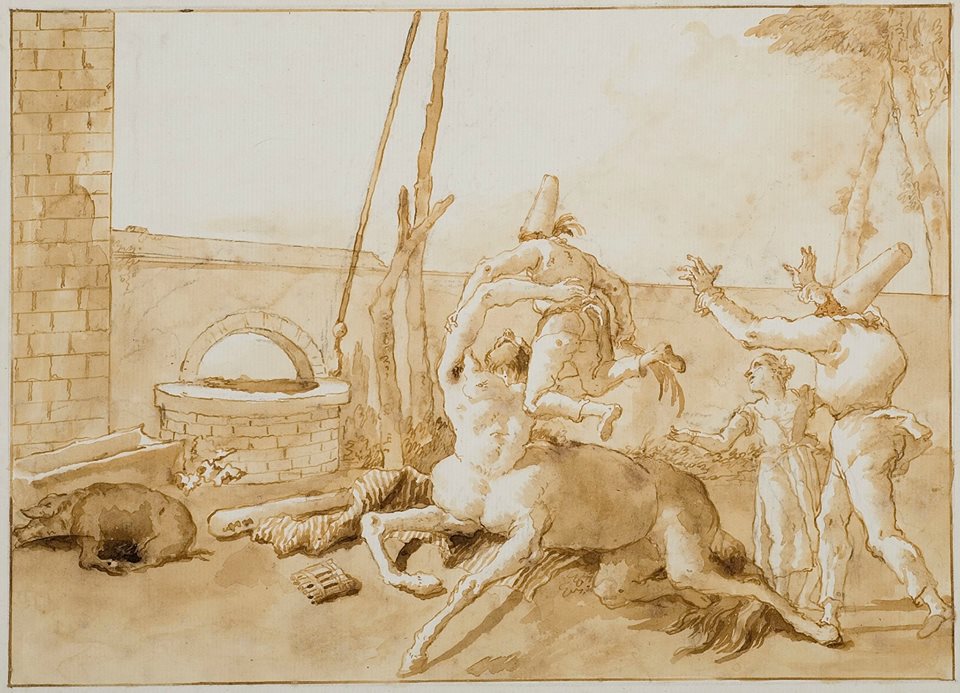 CrockerArt's tweet photo. Join an in-depth examination of "A Centaur Playing with Punchinellos" (c. 1800) by Domenico Tiepolo, part of #MastersOfVenice!
Lunch & Learn tour, on Tues. 1/2, at 12 & 1 PM.
FREE for members or w/ general admission for nonmembers.
#DowntownSac #LunchBreak https://t.co/HkicEPpvkD