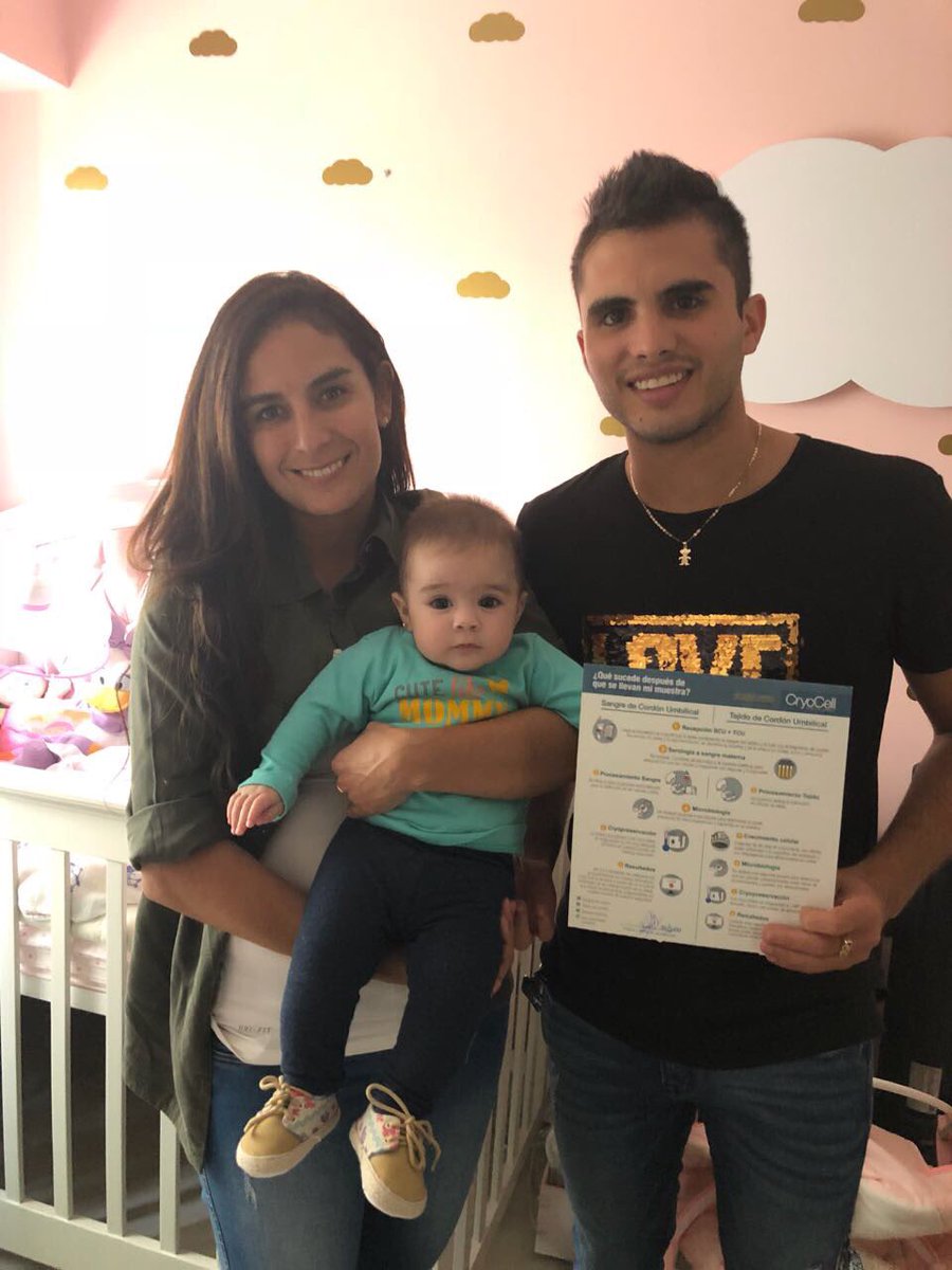 Ivangarciapollo's tweet photo. Pensando en la salud y futuro de mi princesa. Sé que en #CryoCell la acompañaran a lo largo de su vida. #célulasmadre #Seguridad #Confianza #EligeCryoCell. #Eligebien https://t.co/kSOWdxm0Nm