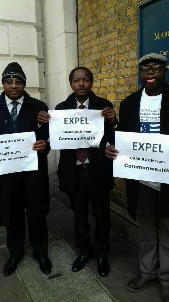 kima_kimbong's tweet photo. @commonwealthsec Suspend #CameroUn from the commonwealth for #Genocide crimes &amp; refusing #HonestDialogue #RootCauseSolutions refusing to
#FreeAllarrested &amp; for gross #HumanRight abuse on SouthernCameroons https://t.co/u334VTyzrf