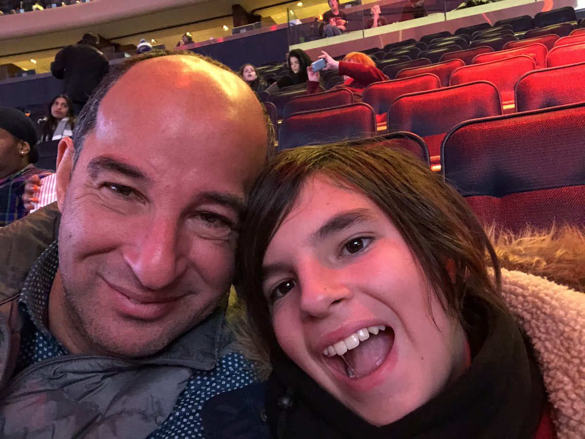 corfulaurent's tweet photo. With my kids  all the way from Greece waiting for a super show #WWEMSG https://t.co/nCd1n7fgVQ