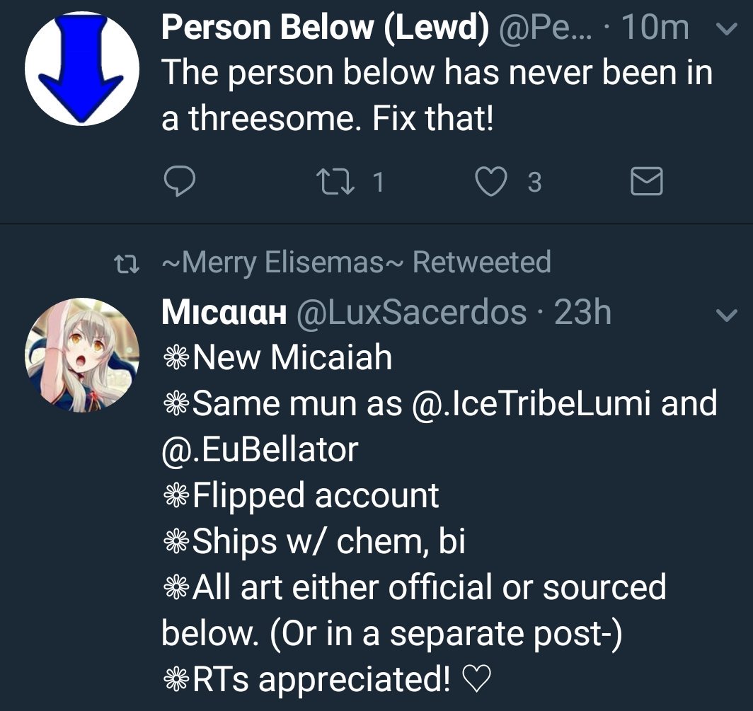 //*Internal screaming-*

Saw this on a different account-

Let's not fix that.

Never.

Hope you all find it funny though.