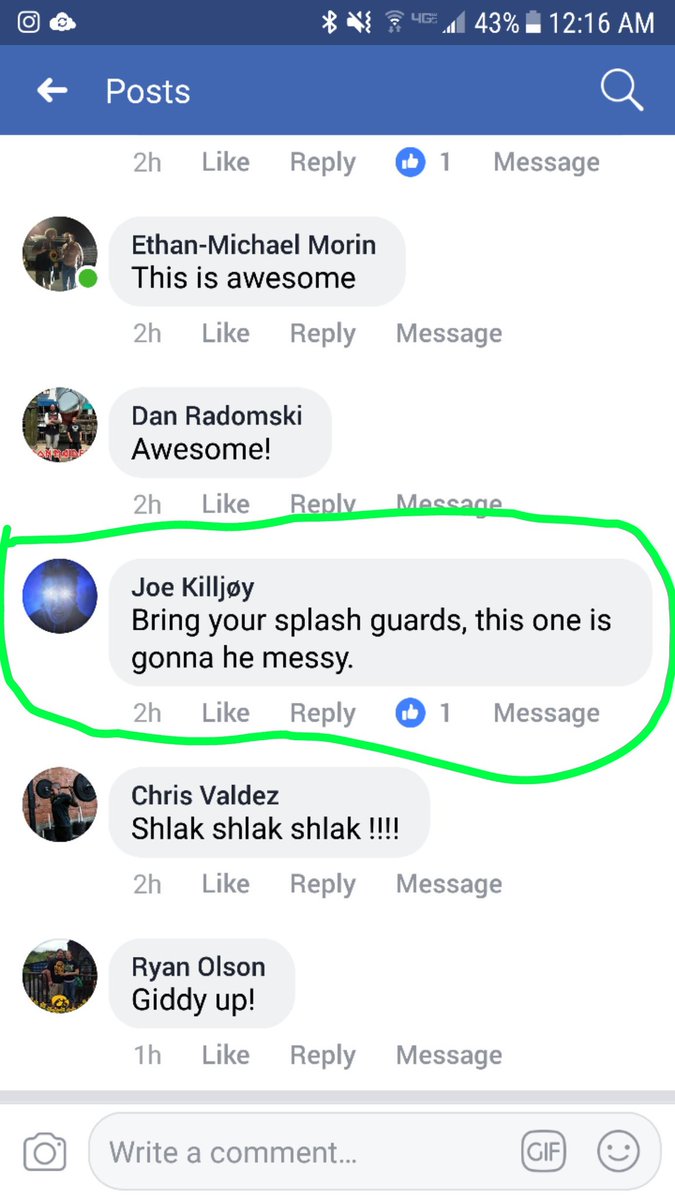 Lauderdale11's tweet photo. Reply on the post announcing Shlak vs Markus Crane at GCW 1/20:
#SplashGuards https://t.co/VGTupwfxQb