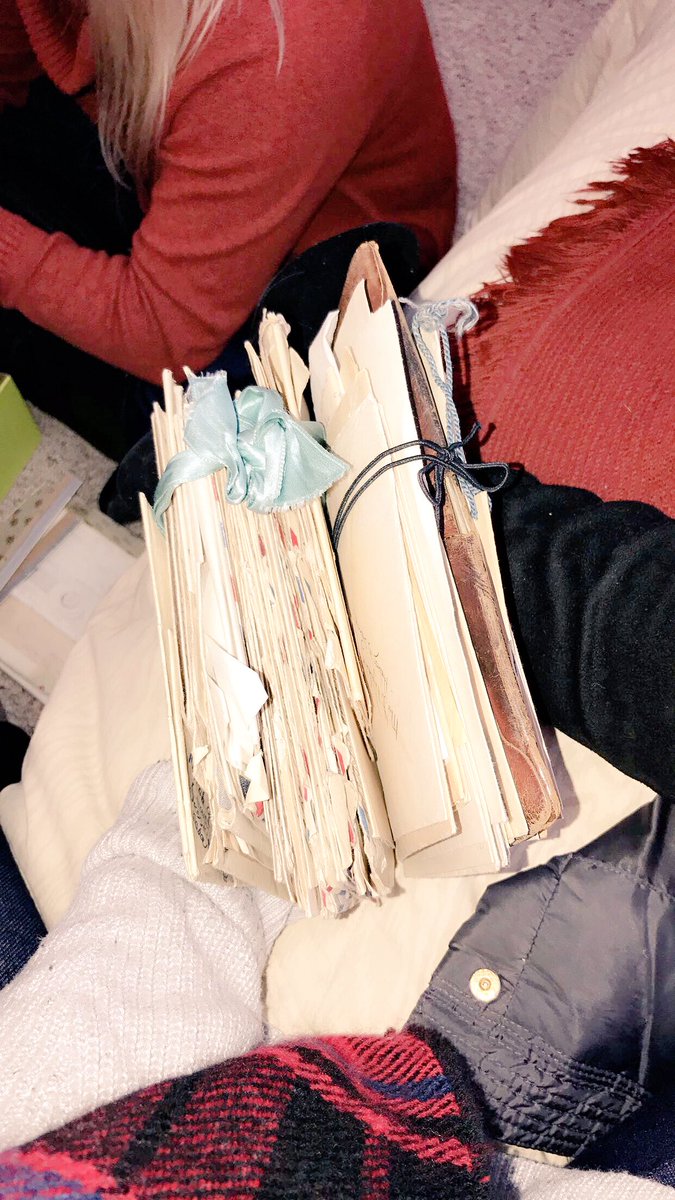 KeelyTheobald's tweet photo. Josephine ages like fine wine 🍷 Being a 22 year old nurse cadet to 94 today! Loved rereading her &amp; Gpa Paul's love letters from WWII❣️ https://t.co/FMg8GNQc9f