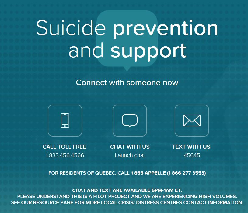 Chat suicide Suicide is