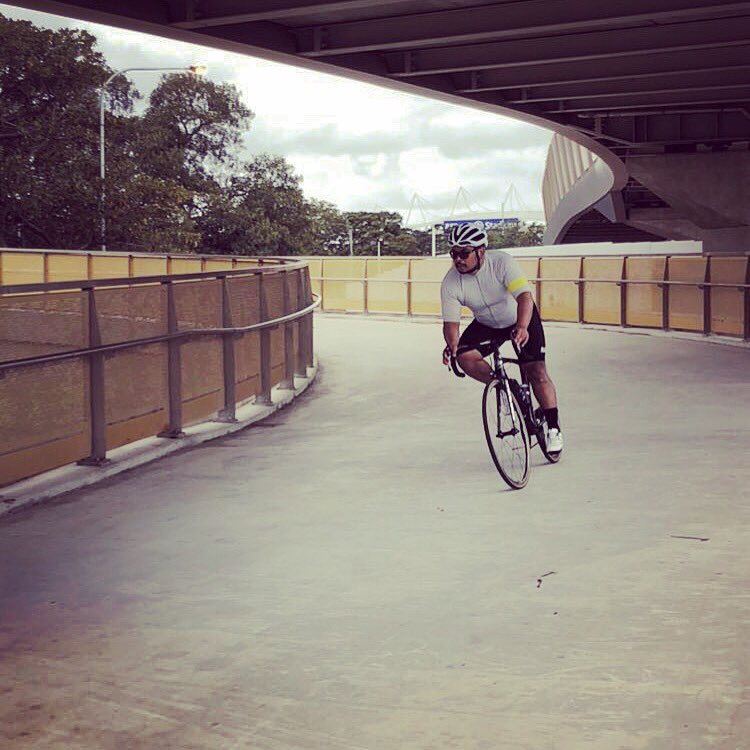 When you tip into a corner. #cycling #cyclingviews #Festive500 #fromwhereiride #BoxingDay #sydney #cyclist