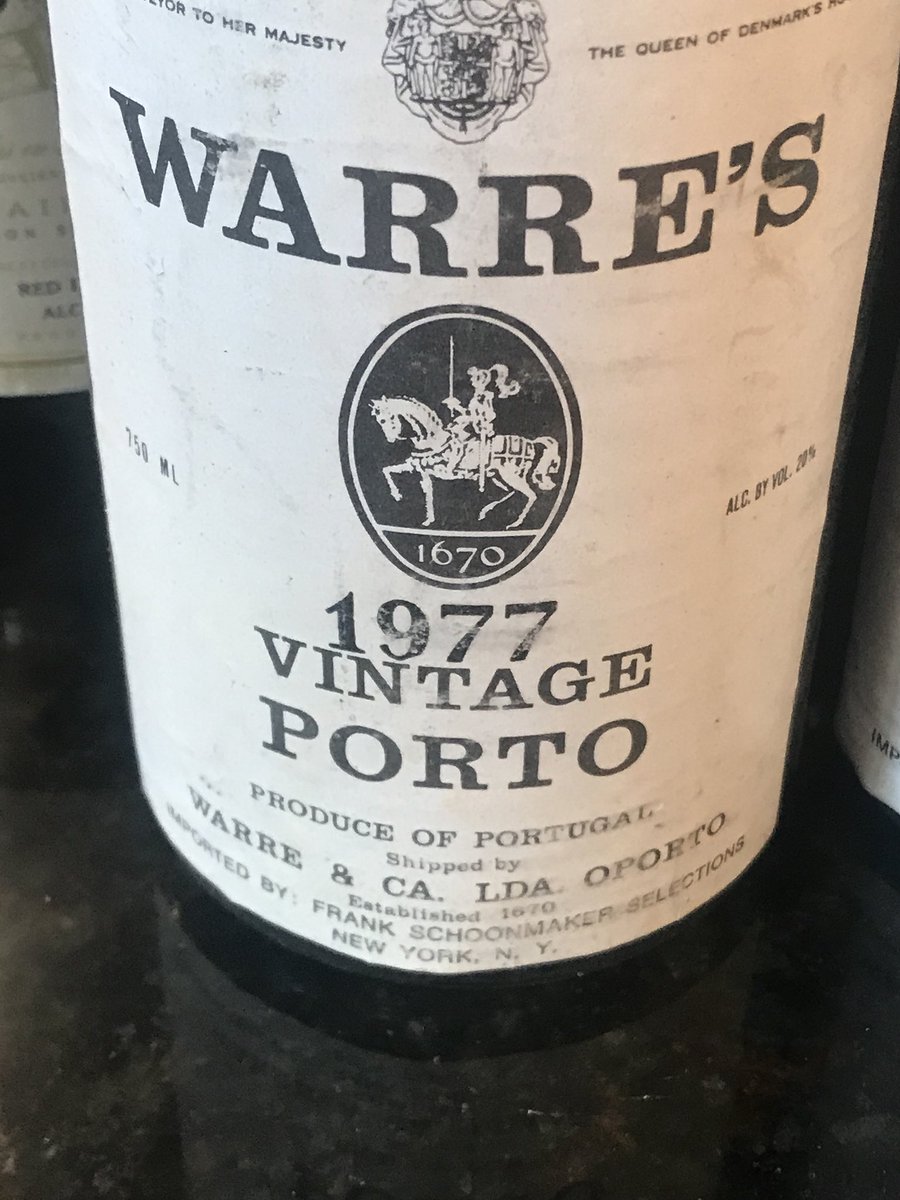 scottharperms's tweet photo. Possible the best @port I have everyhad@@warre’s https://t.co/lVNaJWvII9