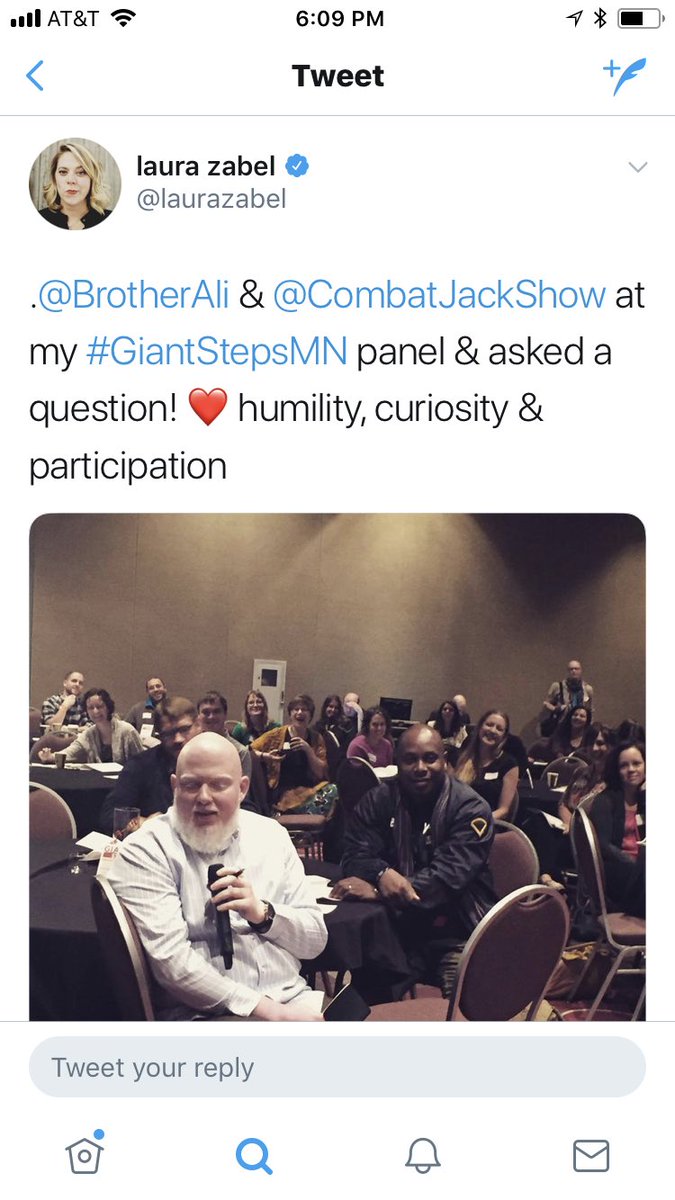 That time when <a href="/Combat_Jack/">Podcast Papi 🇭🇹</a> and <a href="/BrotherAli/">Brother Ali</a> demonstrated some of the characteristics that make them #giantstepsfam—and make them your role models’ role models. 

📷 (from the stage!): <a href="/laurazabel/">laura zabel</a> #pathforgers #RIPCombatJack