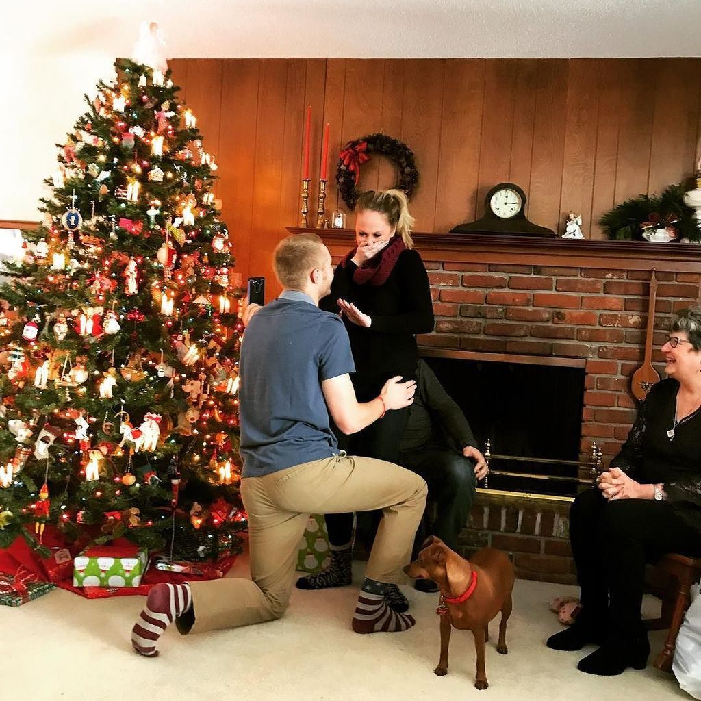 solin820's tweet photo. Yesterday I got to say YES to a lifetime with my best friend in the whole world!! David and I are so thankful for the love and support we have felt from our family and friends during our relationship and we can’t wait to begin this next chapter. #ChristmasEngagement #FutureM… https://t.co/Klta2a2W7M