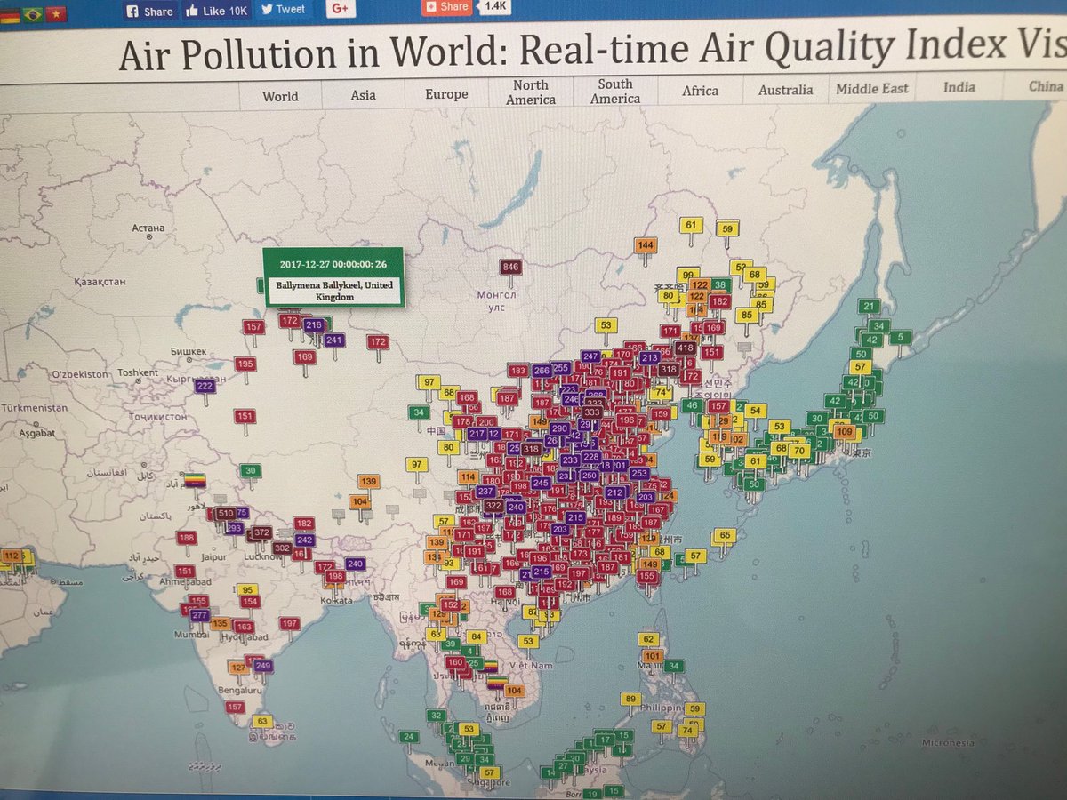 Агаарын бохирдлоор Монгол улс маань Дэлхийд тэргүүлж байна. Нэг юмаараа ч гэсэн тэргүүлж байгаад баяртай байна даа.
