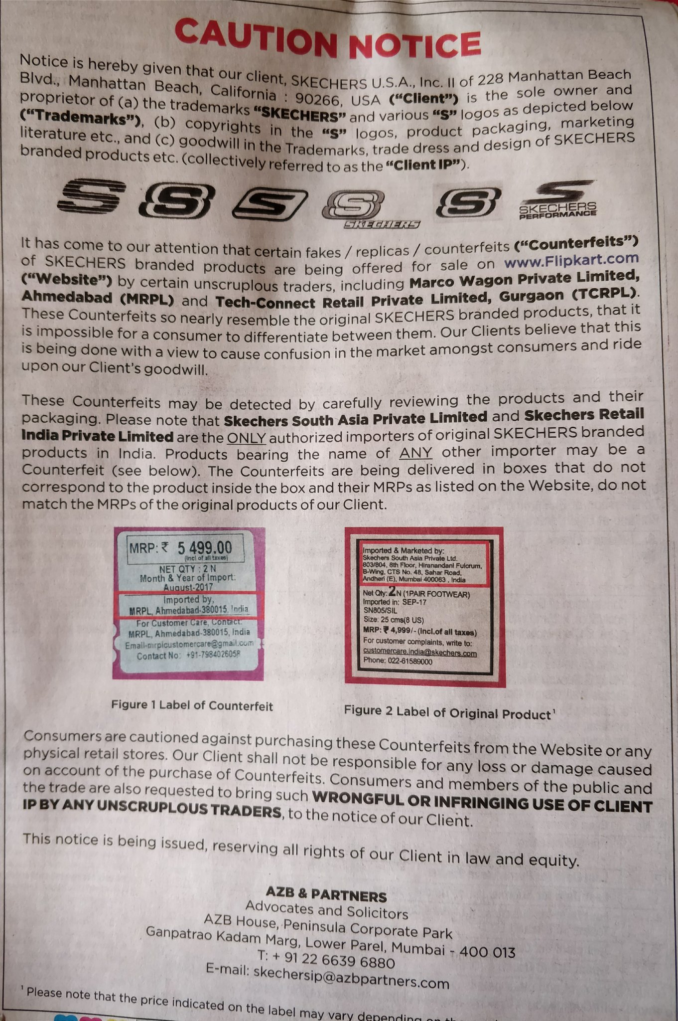 skechers lower parel