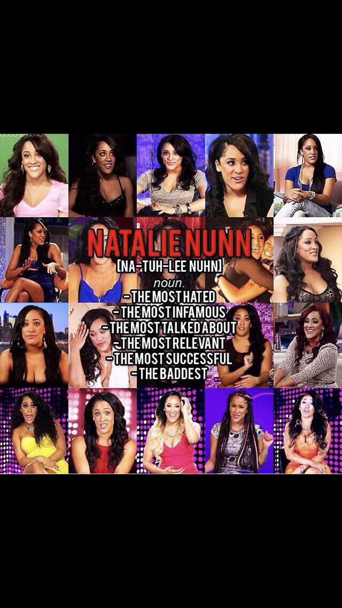 HAPPY BIRTHDAY TO THE ICONIC, LEGENDARY, OG BAD GIRL HERSELF NATALIE NUNN!!! 