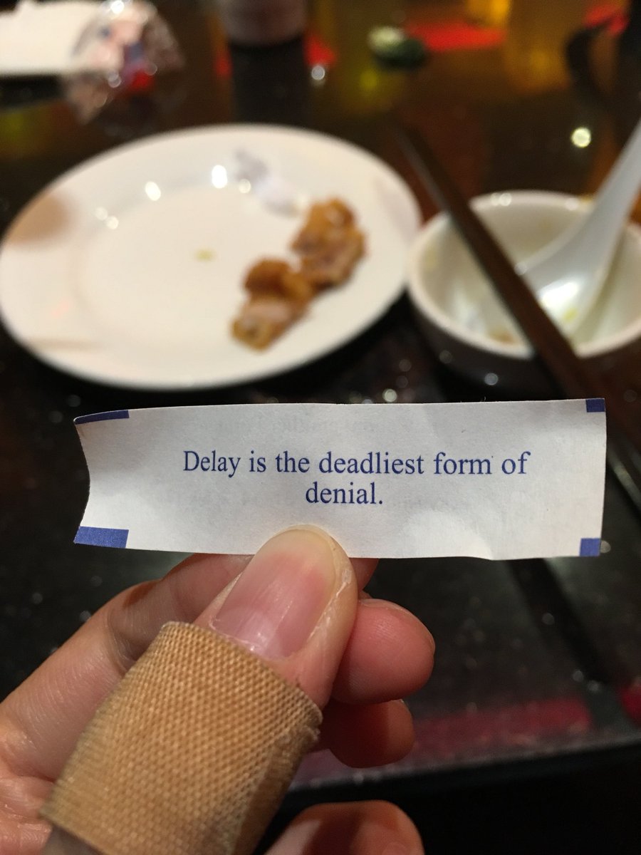 obidama's tweet photo. Stupid fortune cookie.... annoying me about my thesis. https://t.co/HJoGbWFafD