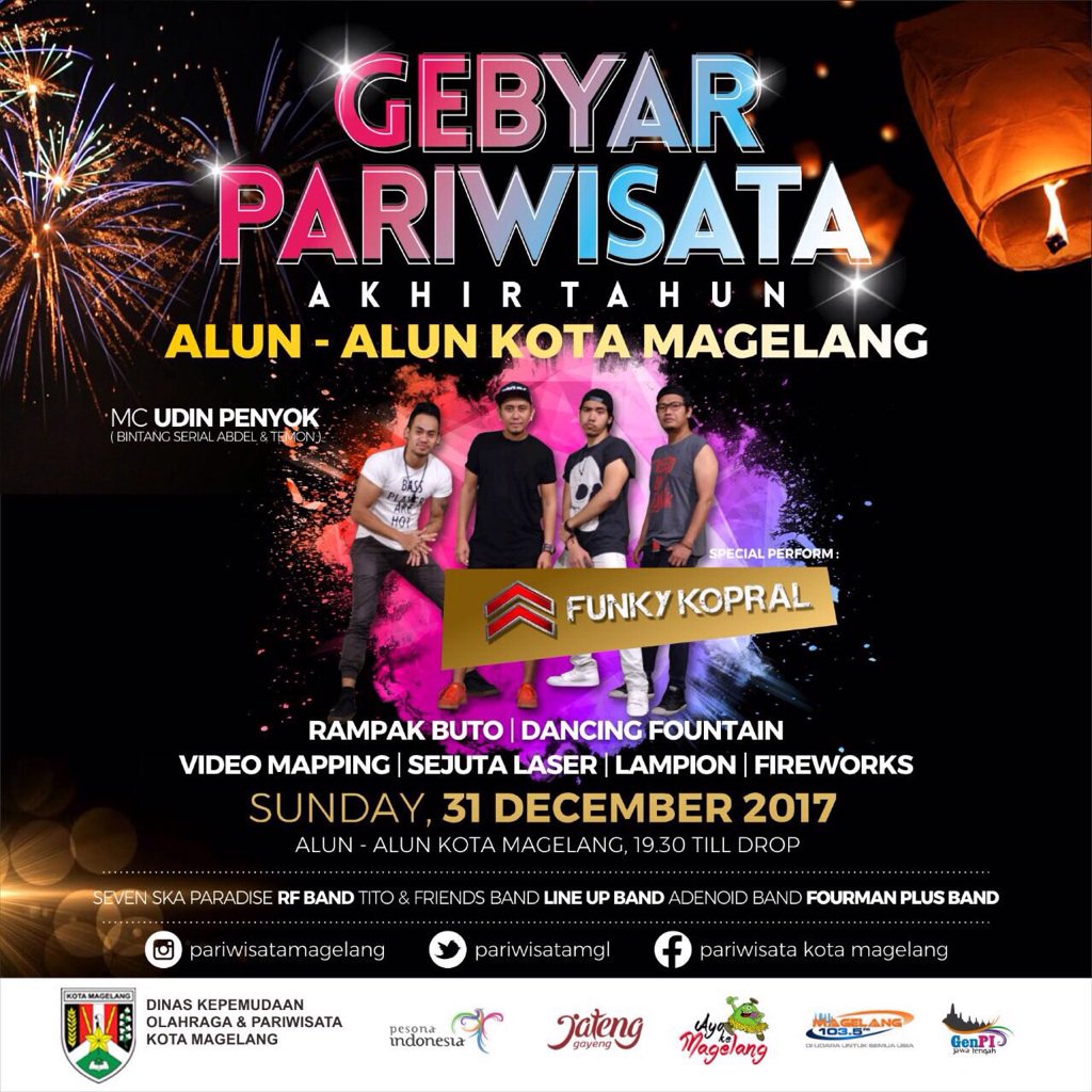 Sampai jumpa di magelang tgl 31 desember..Funchopat Are You Ready to get funked??!!