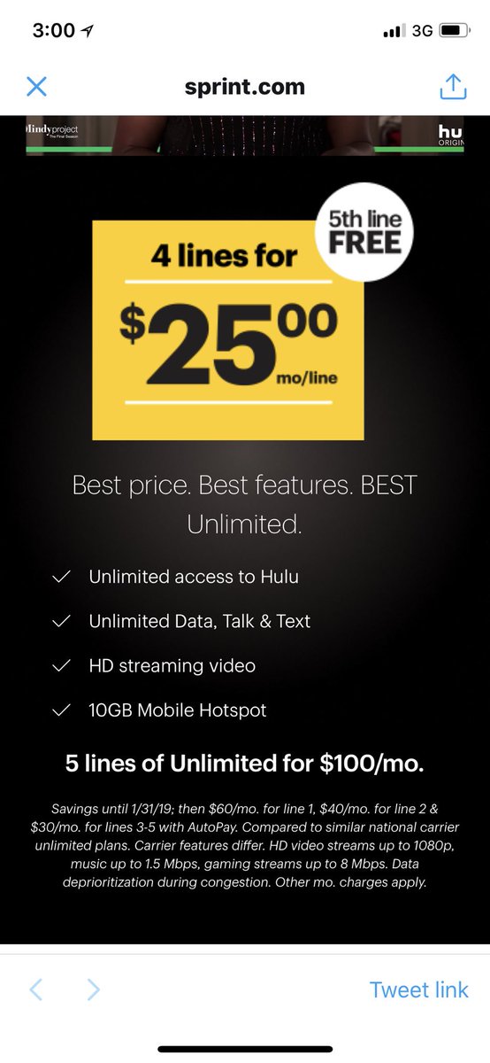 concjohn's tweet photo. @Sprint2091 @sprintcare just wondering where is this deal? Customer service didnt know. https://t.co/krsI7wAMtL