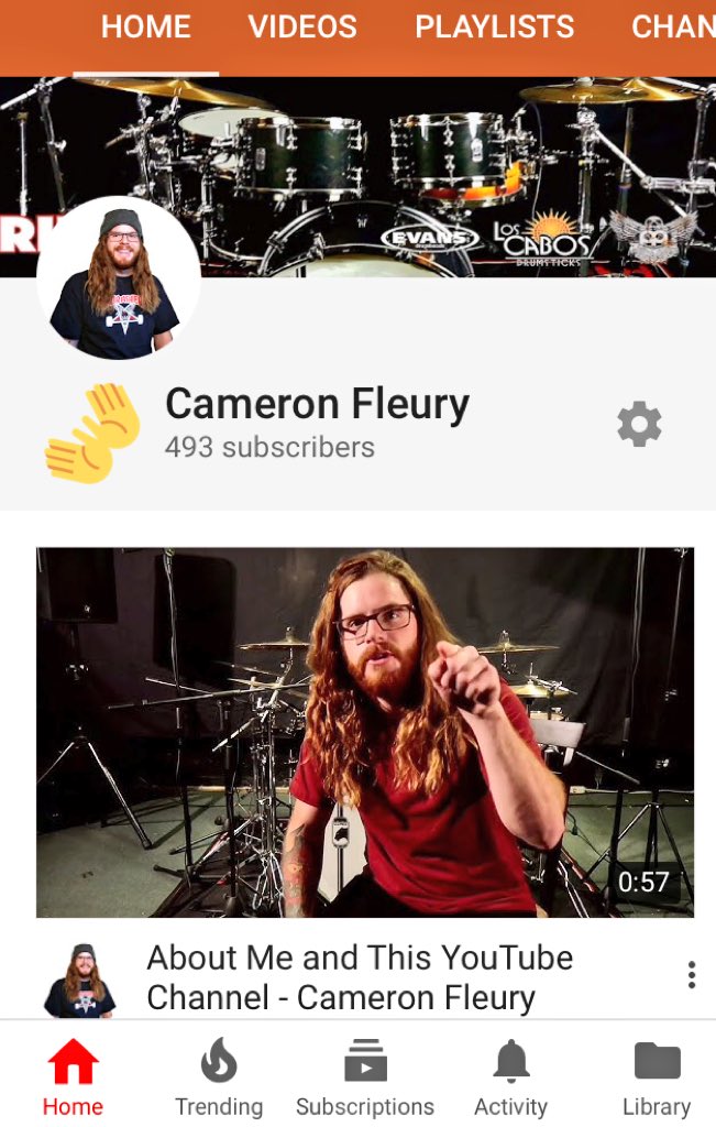 Almost at 500 subs! (Baby steps) #YouTube #drummer #Drums #drumming