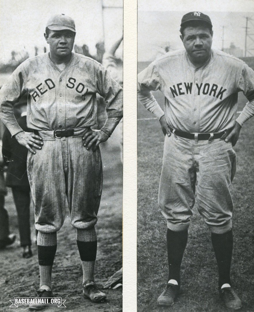 National Baseball Hall of Fame and Museum ⚾ on X: #OTD in 1919, Red Sox  owner Harry Frazee agrees to sell Babe Ruth to the @Yankees. The deal will  be officially announced