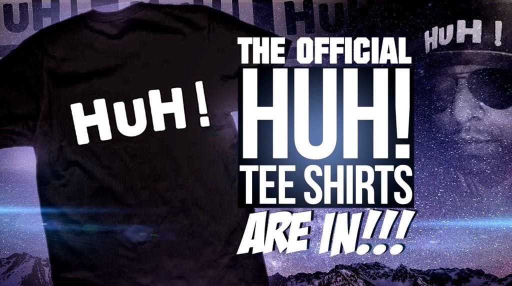 HUHCentral's tweet photo. The official Huh T-Shirts are in! https://t.co/EFa538GTva