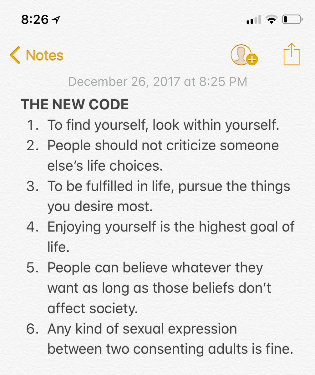 TrevorDeBenning's tweet image. A couple years ago, in their book Good Faith, Gabe Lyons and David Kinnaman wrote about The New Code. It’s demand for our allegiance becomes stronger with each passing day. #thenewcode