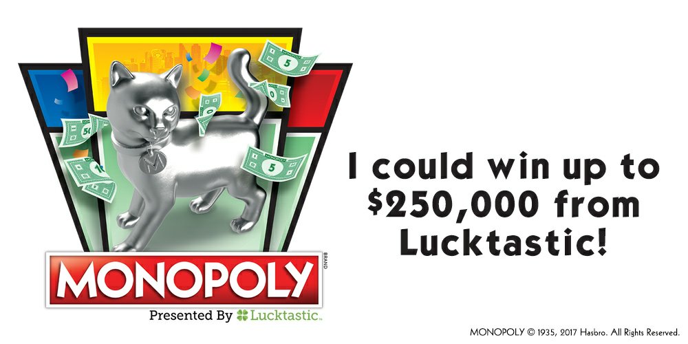 It’s your turn to enter for a chance to win $250,000! lucktastic.com/twShareFunnel