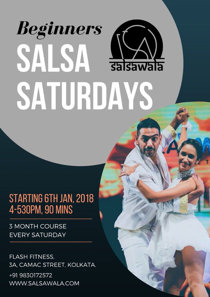 +91 9830172572

#Salsawala #SalsaClassses #NeverStopDancing #Salsainindia #Salsainkolkata #Kolkata #WhatsUpKolkata #ThingsToDoInKolkata