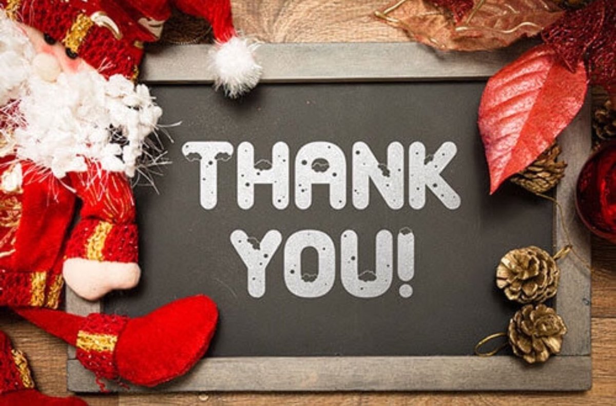 Thank you новогоднее