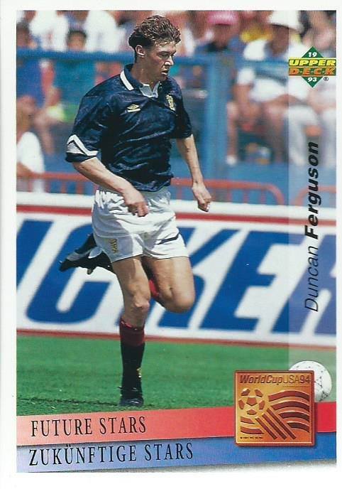 Happy 46th birthday to Duncan Ferguson who gained 7 caps between 1992 and 1997. 