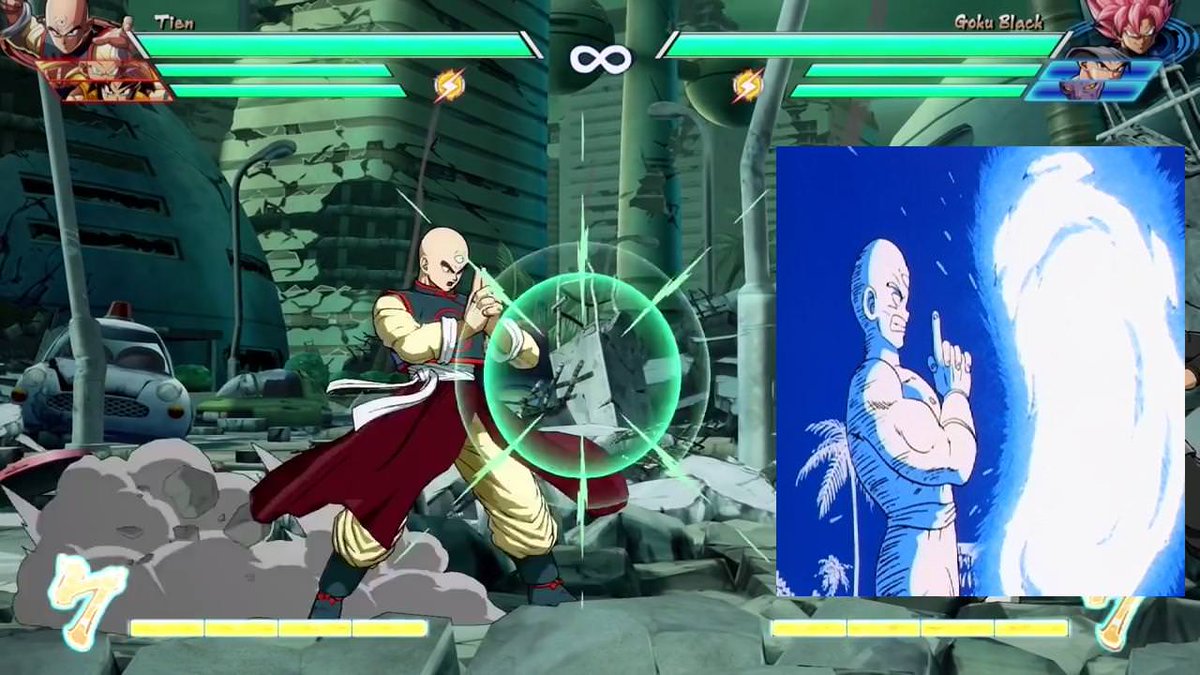 Ashen_Jedi's tweet photo. I missed this before but they actually gave this to Tenshinhan/Tien thank you based @ArcSystemWorksU #Dragonballfighterz #DragonBall #DragonBallZ #dbz #dbzz https://t.co/1FwJjRLZcR