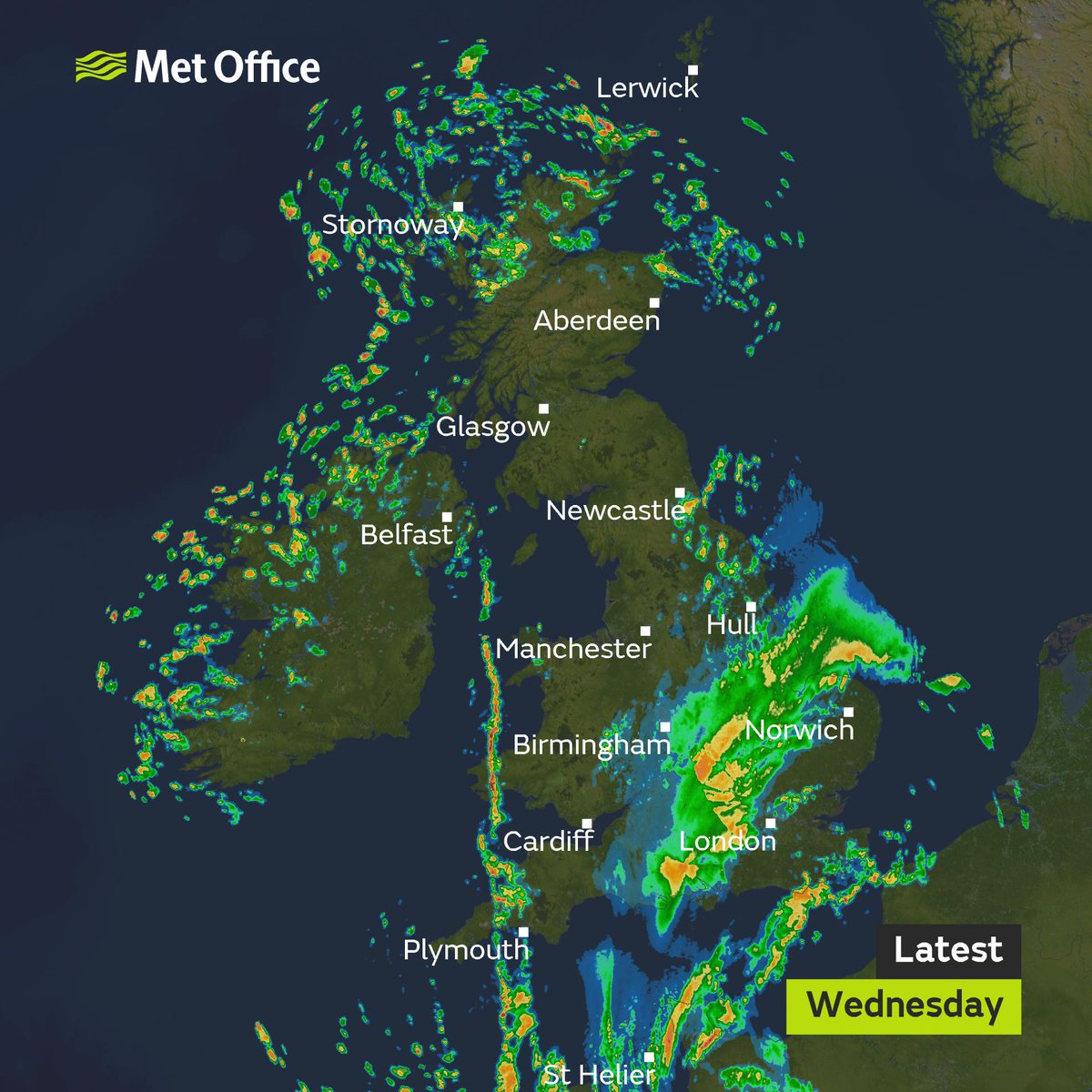 Met Office tweet media