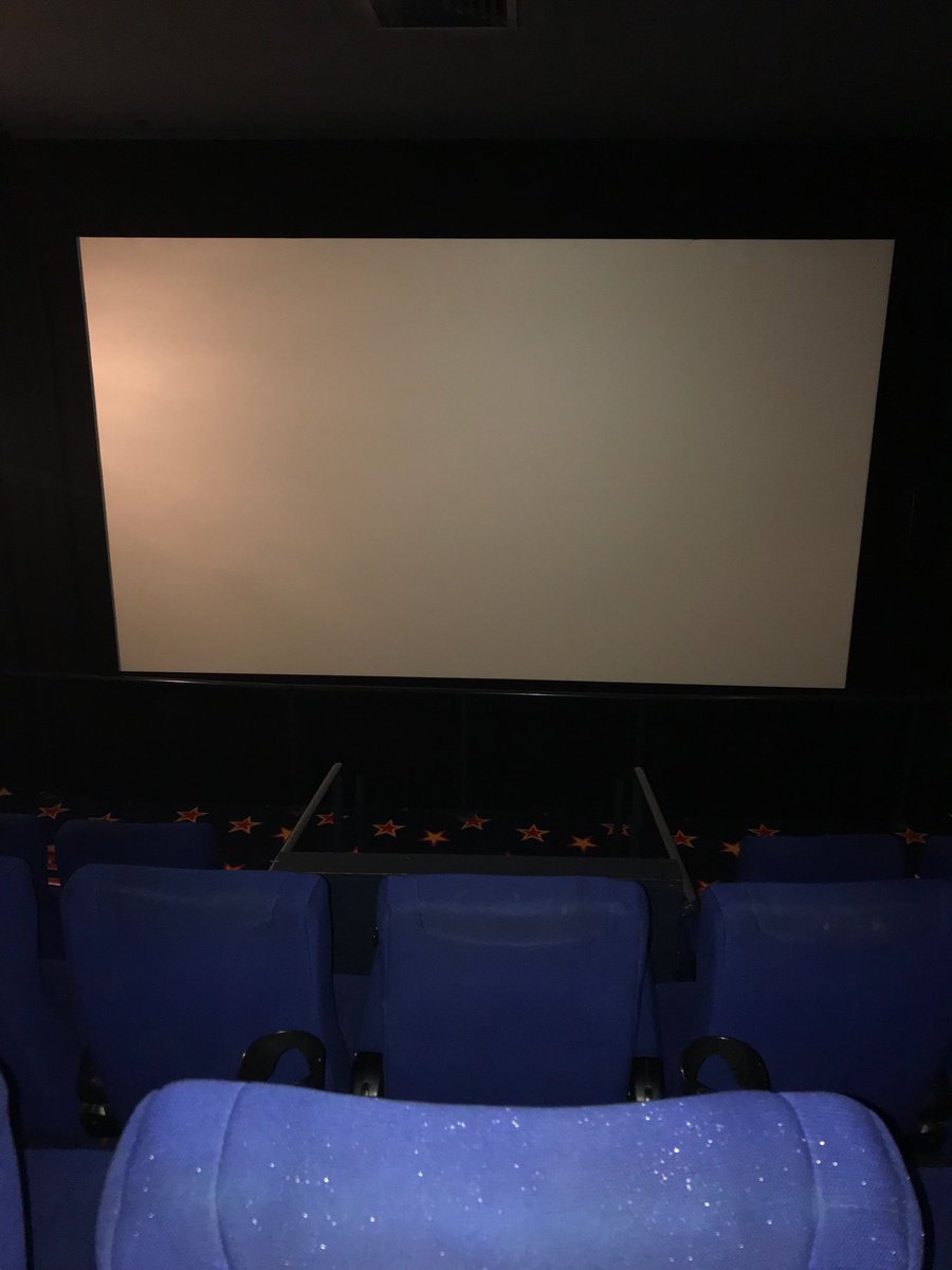 TheCountry's tweet photo. I canโt believe we are only people in Dunedin who want to watch Borg v McEnroe - one of the great sporting rivalries #emptycinema https://t.co/1YwtqfgyVk