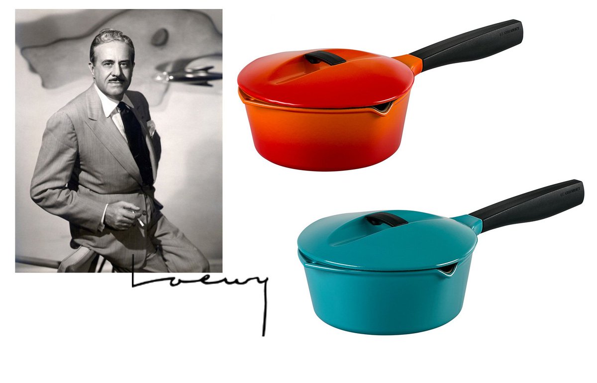 le creuset　ルクルーゼ　コケル　復刻版 レイモンド・ローウィ　鋳物 le creusetルクルーゼコケル復刻版 レイモンド・ローウィ鋳物