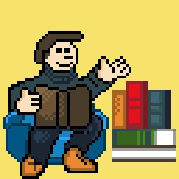 reopucino's tweet photo. submission for @Pixel_Dailies #storyteller #pyxel_edit https://t.co/umkCG7sAig