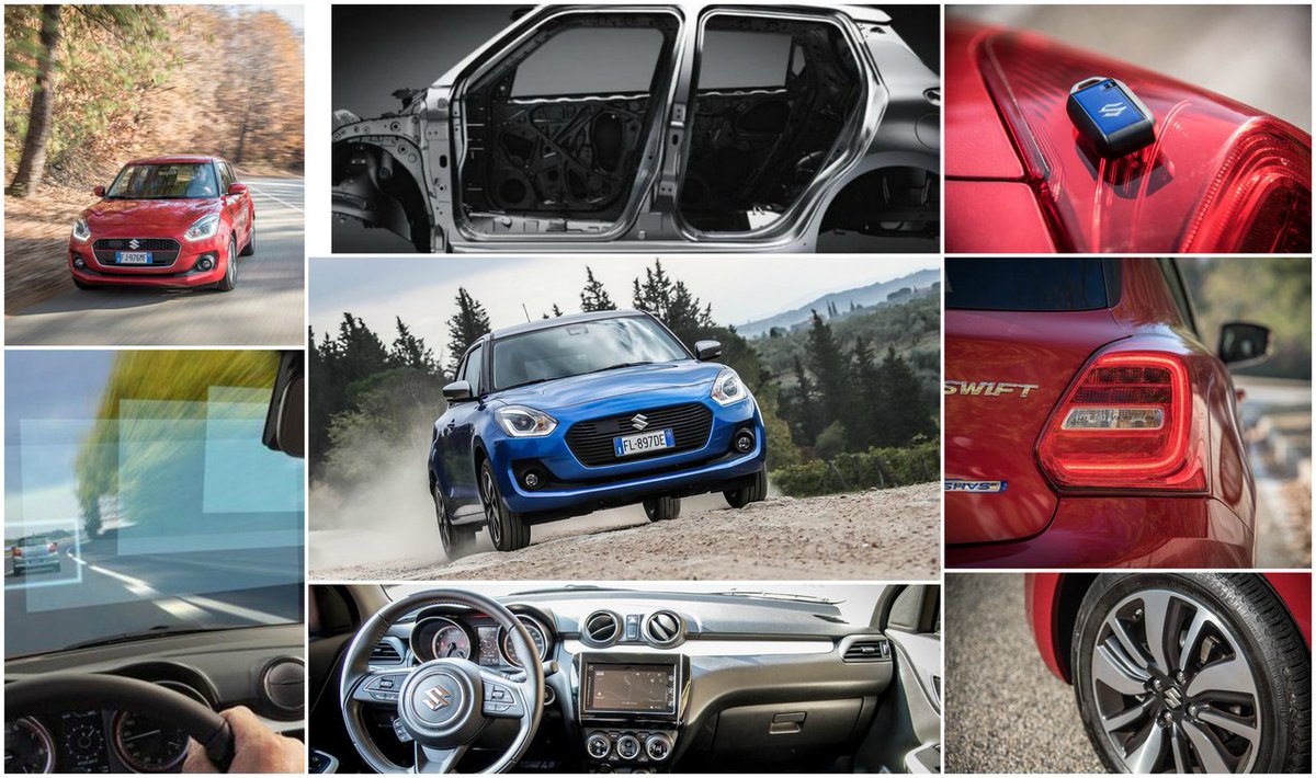 auto_app's tweet photo. Per il nostro ultimo #SpecialTest del 2017 spazio a una delle segmento B più interessanti sul mercato, la nuova #Suzuki #Swift! https://t.co/egq57YHlFM https://t.co/zxTi9IIw1X