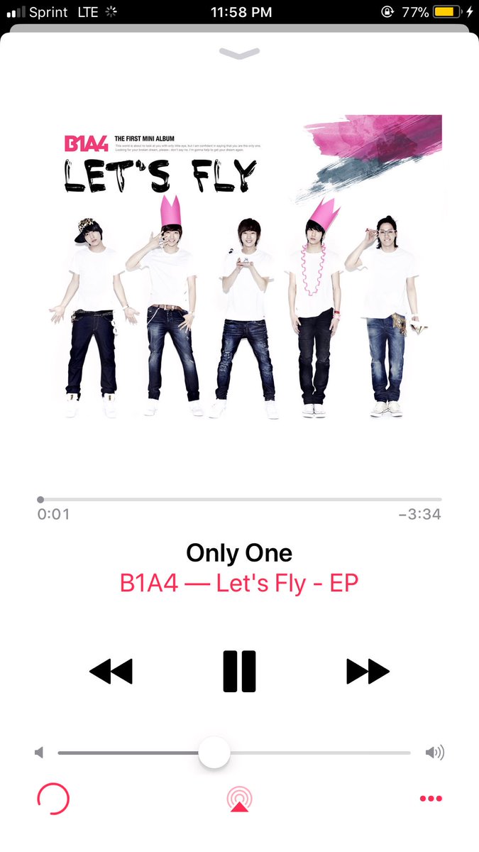 MissAAdrii's tweet photo. Listening to Only One by B1A4 makes me so nostalgic! Ugh! I miss this kpop era! #B1A4 #OnlyOne #kpop #MusicMonday https://t.co/tzYaMU2QHz