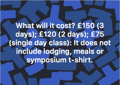 UK SGS 9 News – Event Pricing …tormgatheringsymposiums.wordpress.com/2017/12/27/uk-…