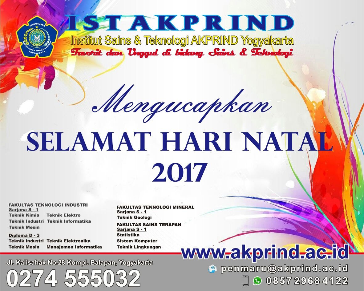 IST AKPRIND YOGYA (@ist_akprind) on Twitter photo 