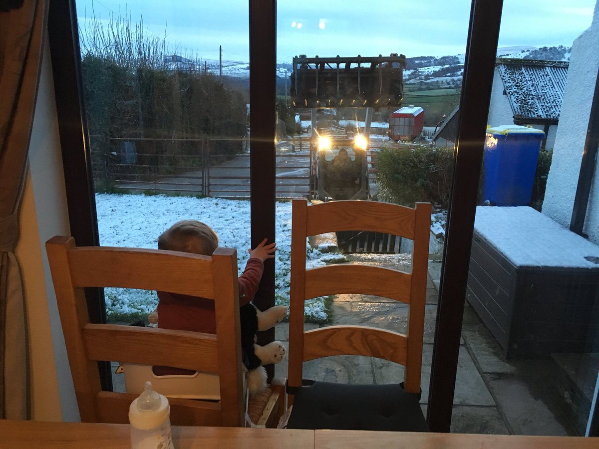 stellaowenphill's tweet photo. #thisfarminglife #wheresdaddy #notmuchsnow a lovely white morning made better that a poorly calf is now sucking bottle #thankful #magicheatlamp #timetofiddle https://t.co/EUId7X9vmc
