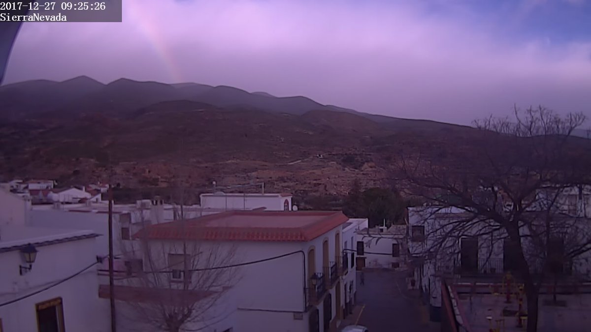 Está pasando en #Padules Temperatura: 12.2ºC Viento: 0.0 km/h Dirección NNW #SierraNevada #Alpujarra #Almería