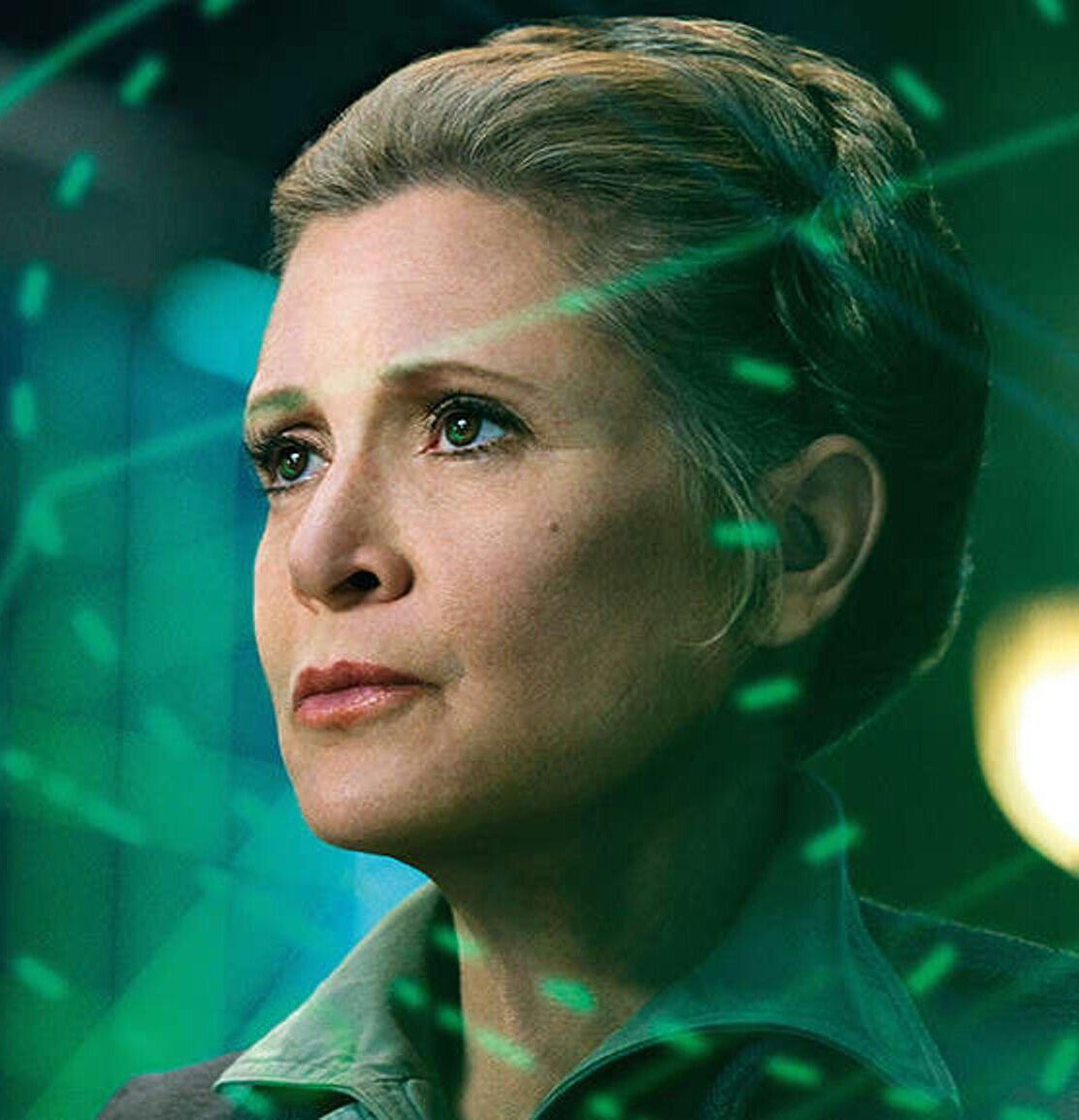 “No matter how I go, I want it reported that I drowned in moonlight, strangled by my own bra.”  
It’s been 1 year Carrie Fisher passed