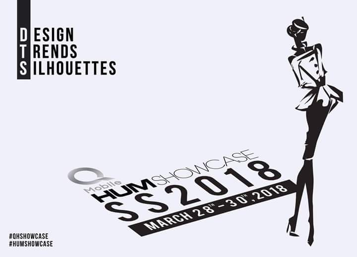 Humtvnetwork's tweet photo. Hum network proudly announces the second edition of Qmobile Hum showcase on the 28th - 30th March 2018 in Karachi. Once again we look forward to showcasing the most exciting collections for spring summer 2018. #humshowcase #qhs #qhshowcase #design #trends #silhouettes #humnetwork https://t.co/gSZeB9W6pX