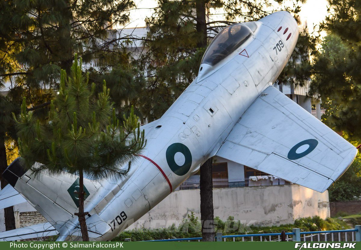 PAFFalconsPK's tweet photo. #PakistanAirForce #NorthAmerican #F86E #Sabre
https://t.co/bC0yevcBwO https://t.co/e9SMB3ywdr