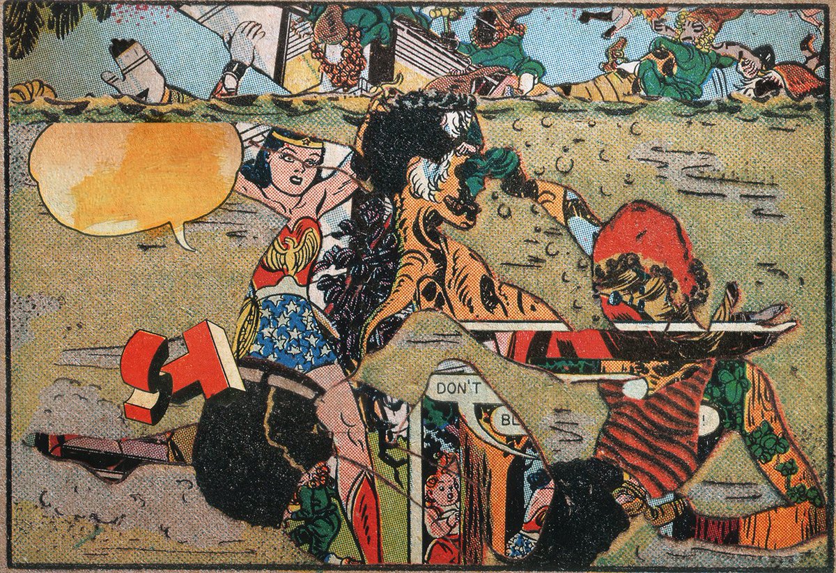 AssoArticho's tweet photo. Non, ce n'est pas #Samplerman, il s'agit de #collage d'Andre Venell trouvés sur son site : https://t.co/5FgzvIx75s https://t.co/NVrQvQJZ4O